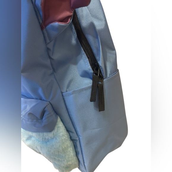 SOLD Bioworld Disney Stitch Fuzzy Figural Backpack - Picture 9 of 16